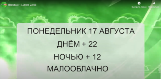 Погода с 17.08 по 23.08