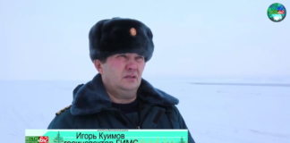 Осторожно полынья на Ангаре!