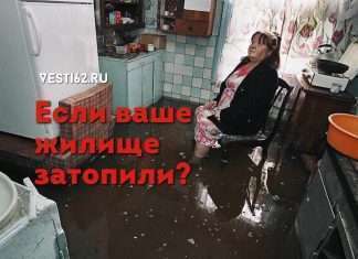 Полезная информация. Что делать, если ваше жилище затопили?