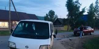 На перекрёстке Ленина — Портовский в Богучанах произошло ДТП.