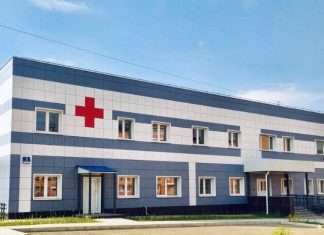 В Таёжном скоро завершится строительство новой современной поликлиники.