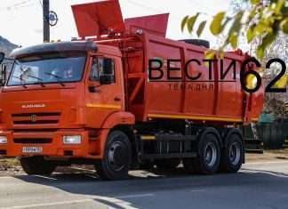 В Богучаны пришел новый мусоровоз.