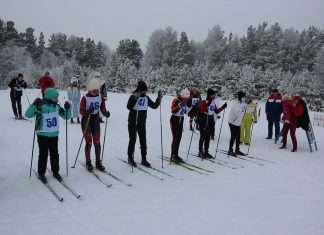 Лыжный сезон открыли первые участники и чемпионы соревнований !