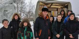 Жители Богучанского района собрали помощь беженцам.