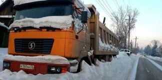 Большая помеха в центре Богучан.