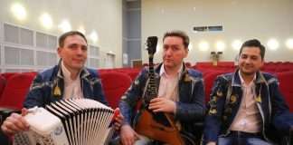 Балагур band. Интервью после выступления в Богучанах.
