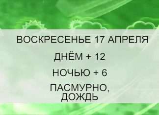 Грядут плюсовые температуры. Прогноз погоды с 11 по 17 апреля.
