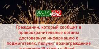 Гражданин, который сообщит в правоохранительные органы достоверную информацию о поджигателях, получит вознаграждение в размере 10 тысяч рублей — Постановление Правительства Красноярского края