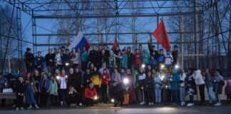 Первый вечерний забег в честь Великой Победы состоялся в Чунояре.