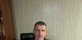Один из «Лучших наставников» колонии №42 в поселке Октябрьский Константин Харунжа.