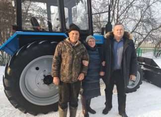 Ангарский сельсовет обзавёлся новым трактором.
