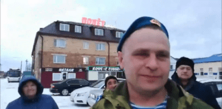 На Родине трогательно встретили военнослужащего В. Скурихина.