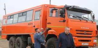 В период распутицы в труднодоступные населенные пункты Богучанского района поедет новый вездеход.