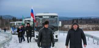 Мост через речку Каменка открыт! С легкой руки спикера ЗС Алексея Додатко, главы Богучанского района Алексея Медведева и других высоких гостей перерезана красная ленточка! А это значит, что новое и долгожданное сооружение прослужит людям ближних территорий долгие предолгие годы! УРА! Атмосферное событие первого дня зимы смотрите в репортаже на ВЕСТИ 62 и ТЕЛЕКОМПАНИИ «ЕНИСЕЙ». Скоро!