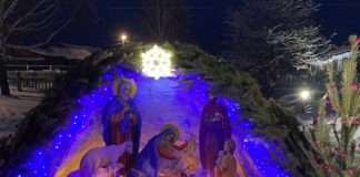В Шиверском подготовили рождественский вертеп.