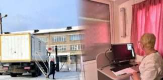 На избирательных участках можно встретить не только людей в разнообразных нарядах, но врачей, которые принесут пользу вашему здоровью!