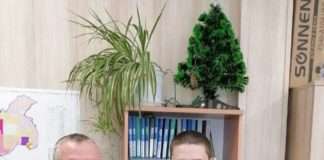 Боец СВО посетил администрацию Богучанского района.