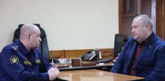 Глава Богучанского района Алексей Медведев встретился с ВРИО начальником ФКУ ИК-42 ГУФСИН России по Красноярскому краю, полковником внутренней службы Павлом Плохих по различным вопросам.