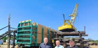 Из Богучанского района продолжается поставка леса на территорию спецоперации.