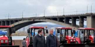 Уборочную машину получил сельсовет п. Таежный