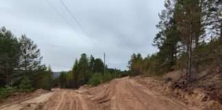 В п. Осиновый Мыс теперь есть лыжная трасса.