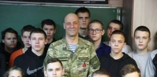 Боец СВО Высотин Максим Васильевич — ветеран боевых действий, Кавалер Ордена Мужества провел урок мужества со студентами «Приангарского политехнического техникума».