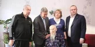 Теплый визит к ветерану Великой Отечественной войны — Павлу Федоровичу Подскребышеву.