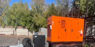2 дизельных генератора выделены Богучанскому МО по краевой программе обеспечения резервными источниками снабжения электрической энергией.