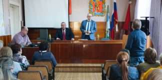 Богучанский округ с рабочим визитом посетил участник предварительного голосования Андрей Грачёв