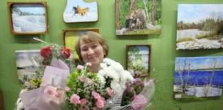 В Богучанском краеведческом музее имени Д.М. Андона состоялось торжественное открытие персональной выставки художественных работ Натальи Антипиной «В родных местах».