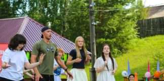 В лагере «Березка» открылась спортивная смена