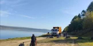Руководитель территориального подразделения с.Богучаны Дмитрий Алибеков рассказал об уборке берега Ангары — территории бывшего пляжа
